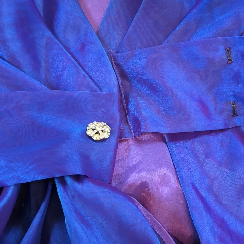 Iridescent Vintage Cocktail Dress - Picture 5 of 7